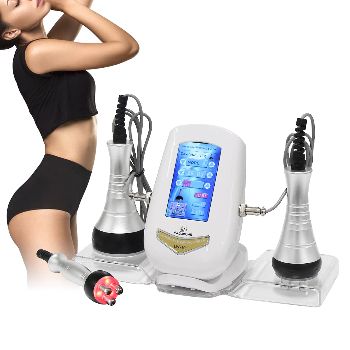 40K Body Beauty Machine, FAZJEUNE 3 in 1 Beauty Machine